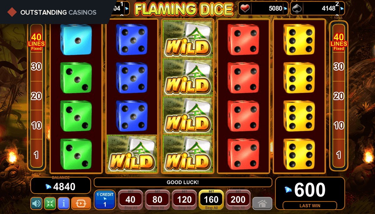 Play Flaming Dice By EGT