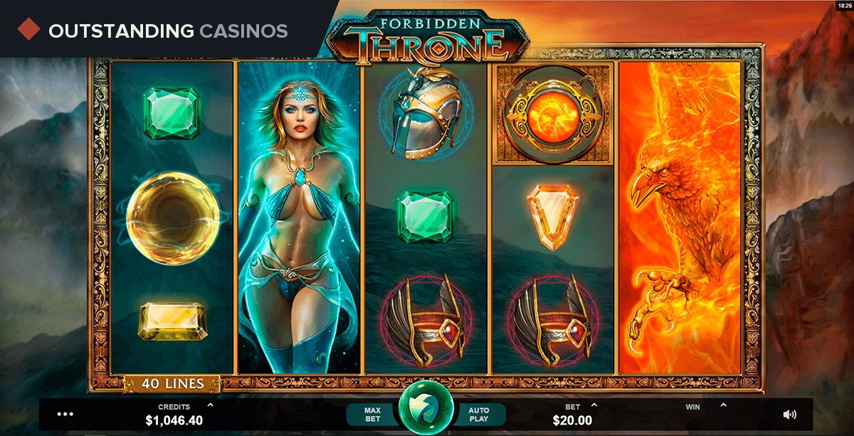 Play Play Forbidden Throne Slot by Microgaming For Free