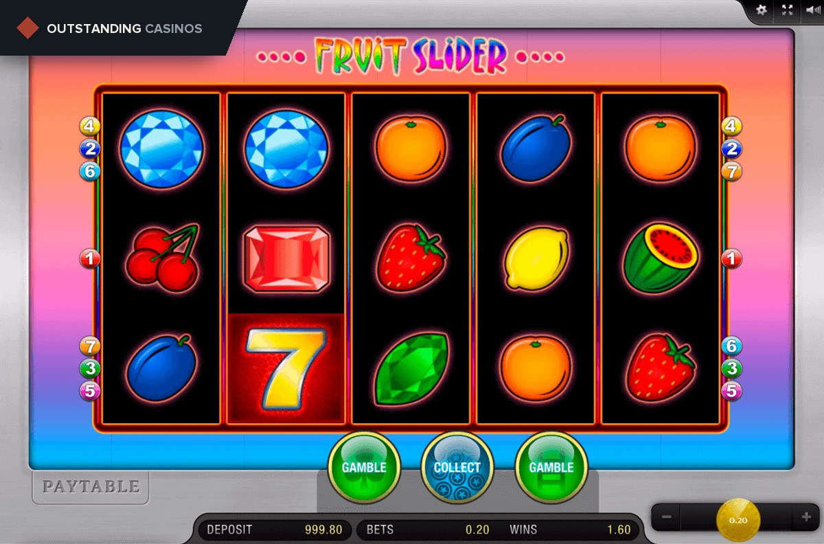 Play Fruit Slider By Merkur