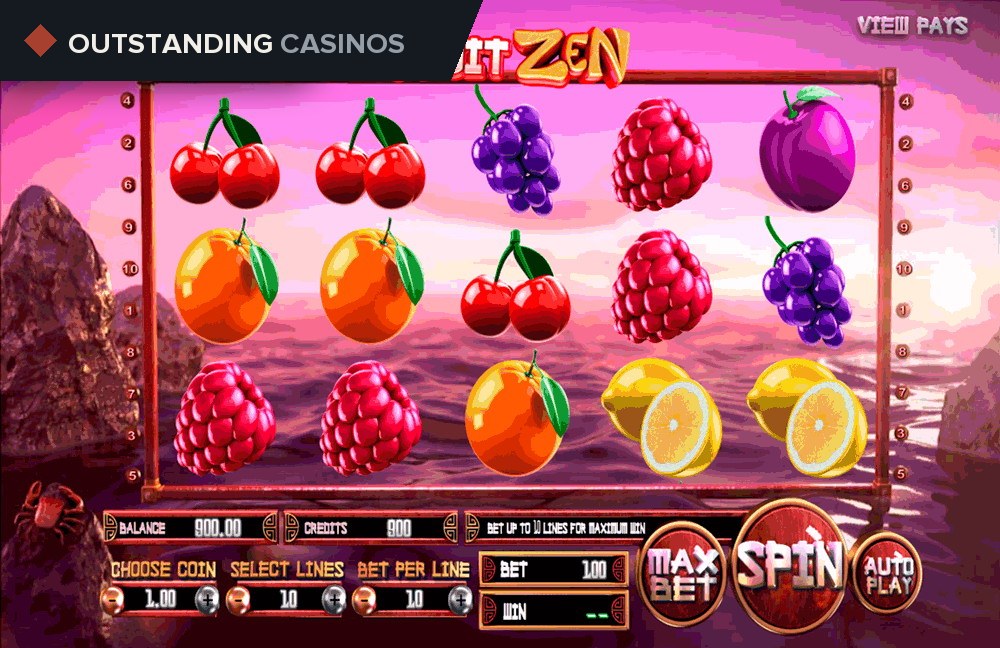 Play Fruit Zen By BetSoft