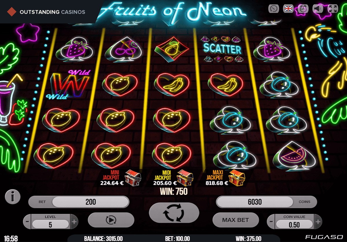 Play Fruits Of Neon By Fugaso