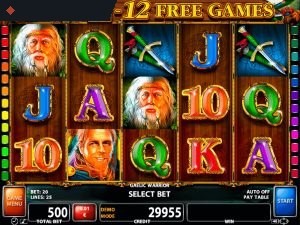 Gaelic Warrior By Casino Technology