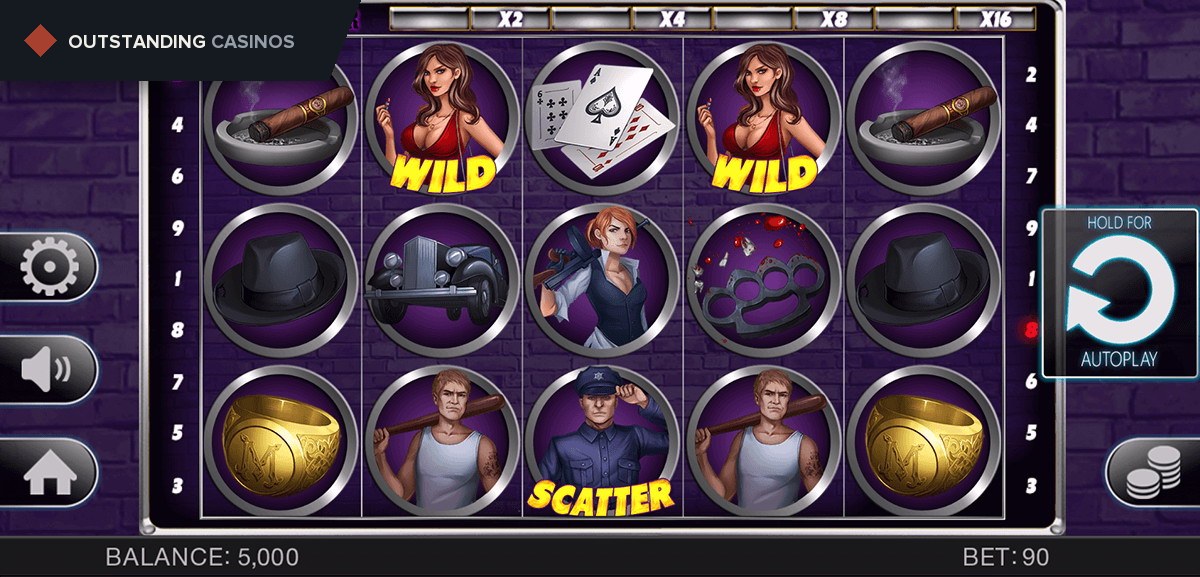 Play Gangster Slots By Spinomenal