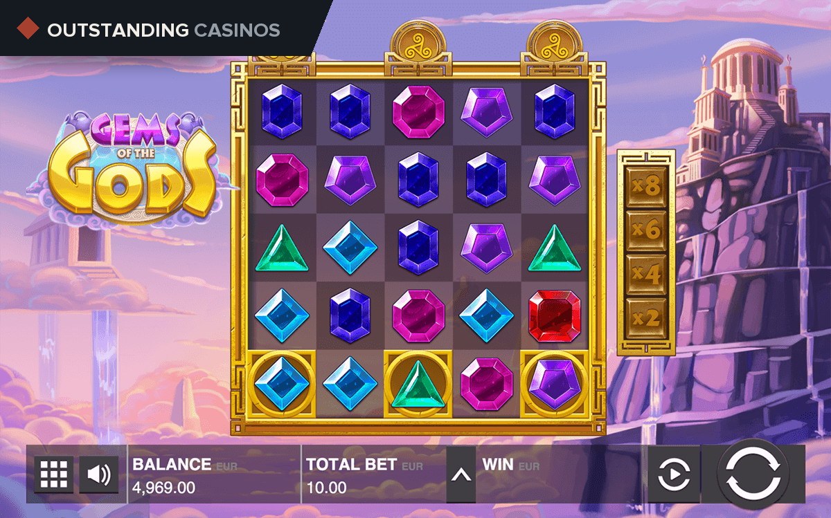Play Gems of the Gods By Push Gaming