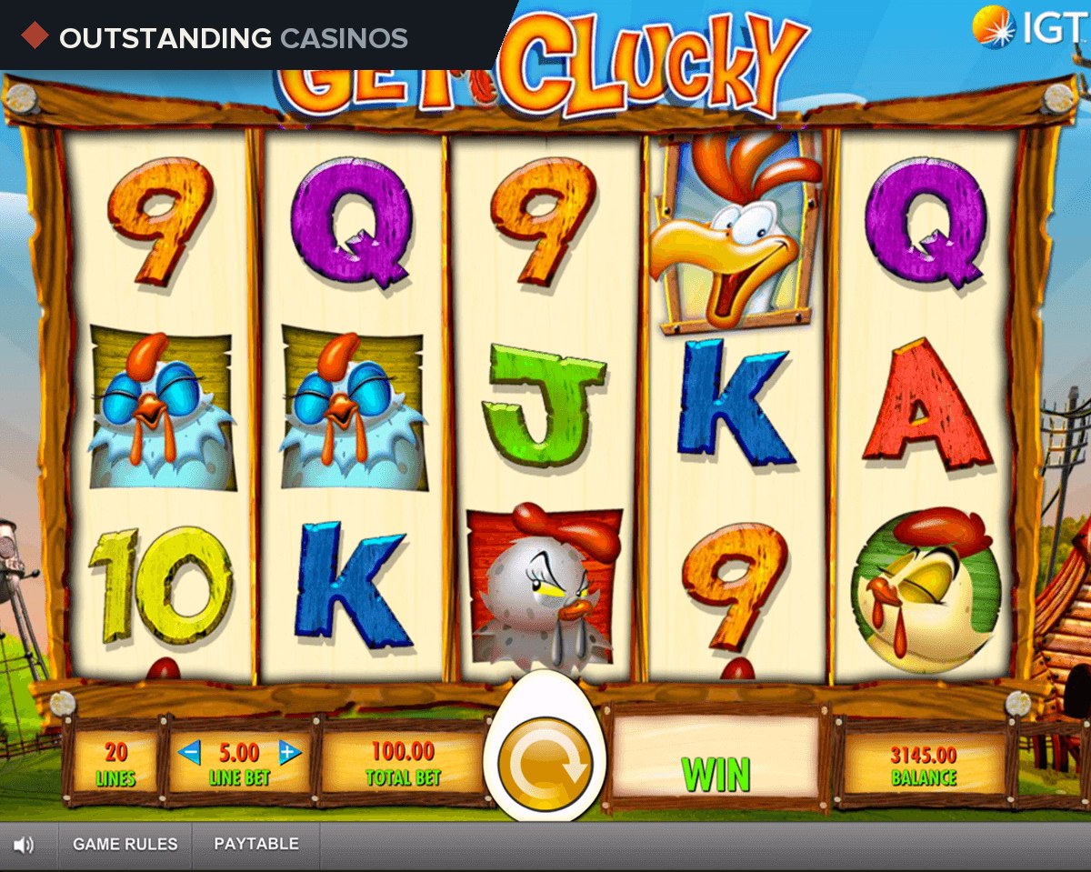 Play Get Clucky Slot Machine by IGT