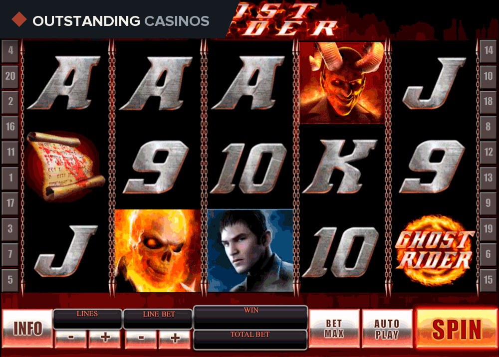 Play Ghost Rider By PlayTech