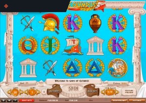 Gods of Olympus By 1X2gaming