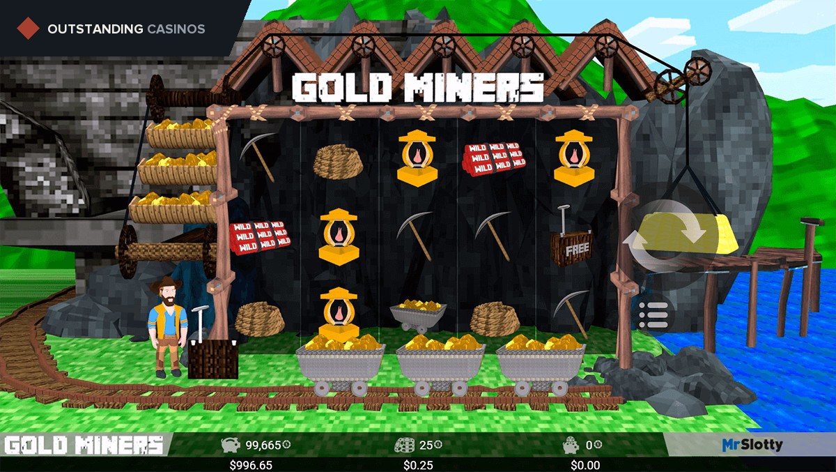 Play Gold Miners By MrSlotty