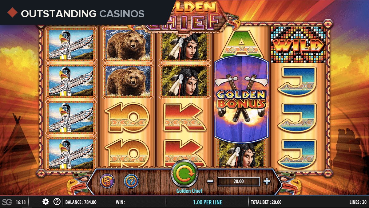 Play Golden Chief By Barcrest Info