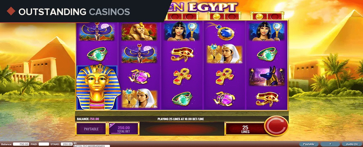 Play Golden Egypt Slot Machine by IGT