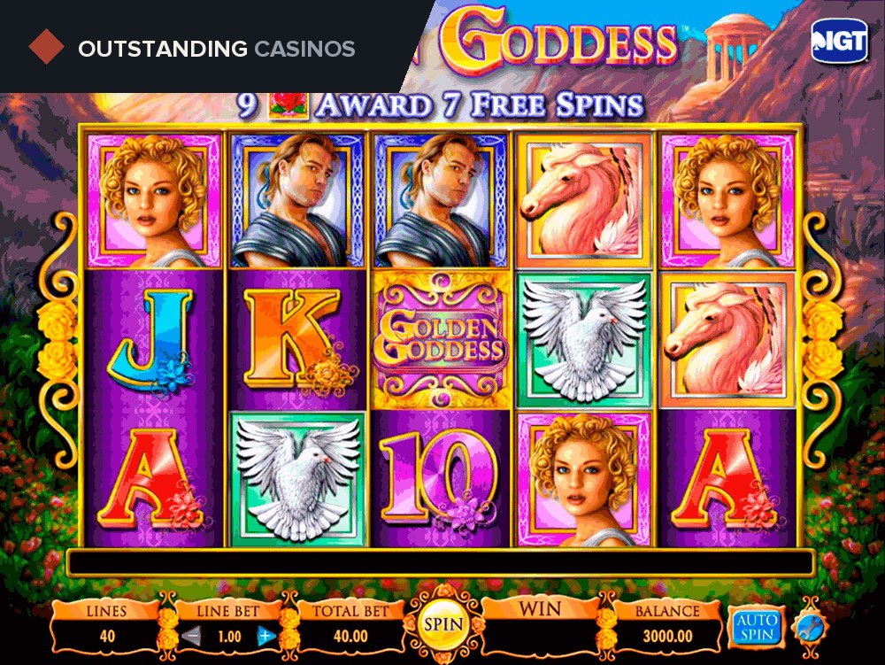Play Golden Goddess By IGT