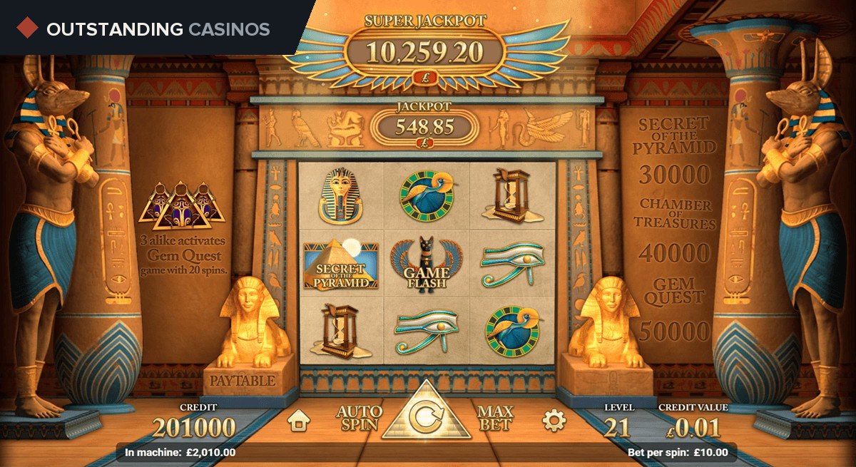 Play Golden Pyramid By Magnet Gaming