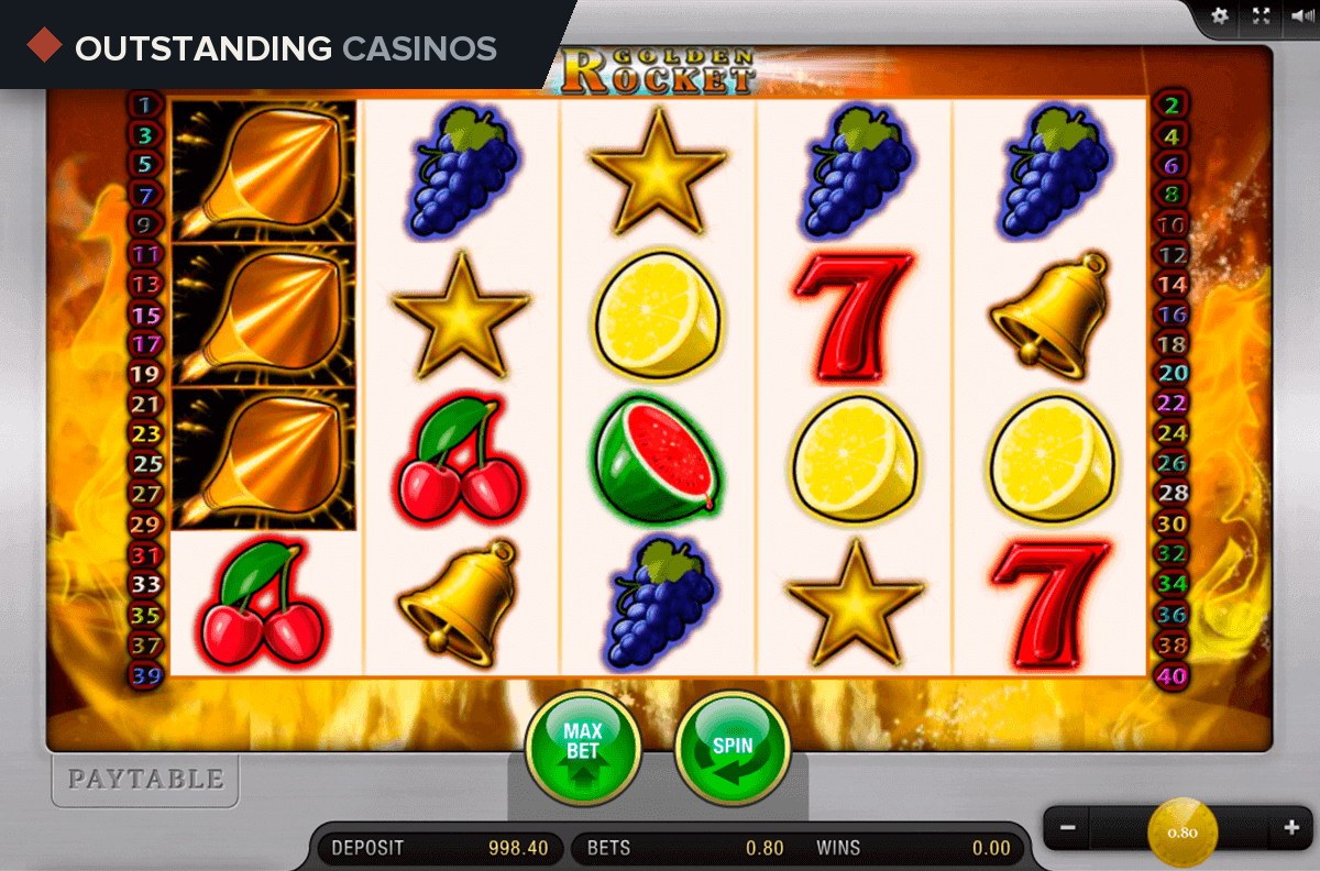 Play Golden Rocket By Merkur