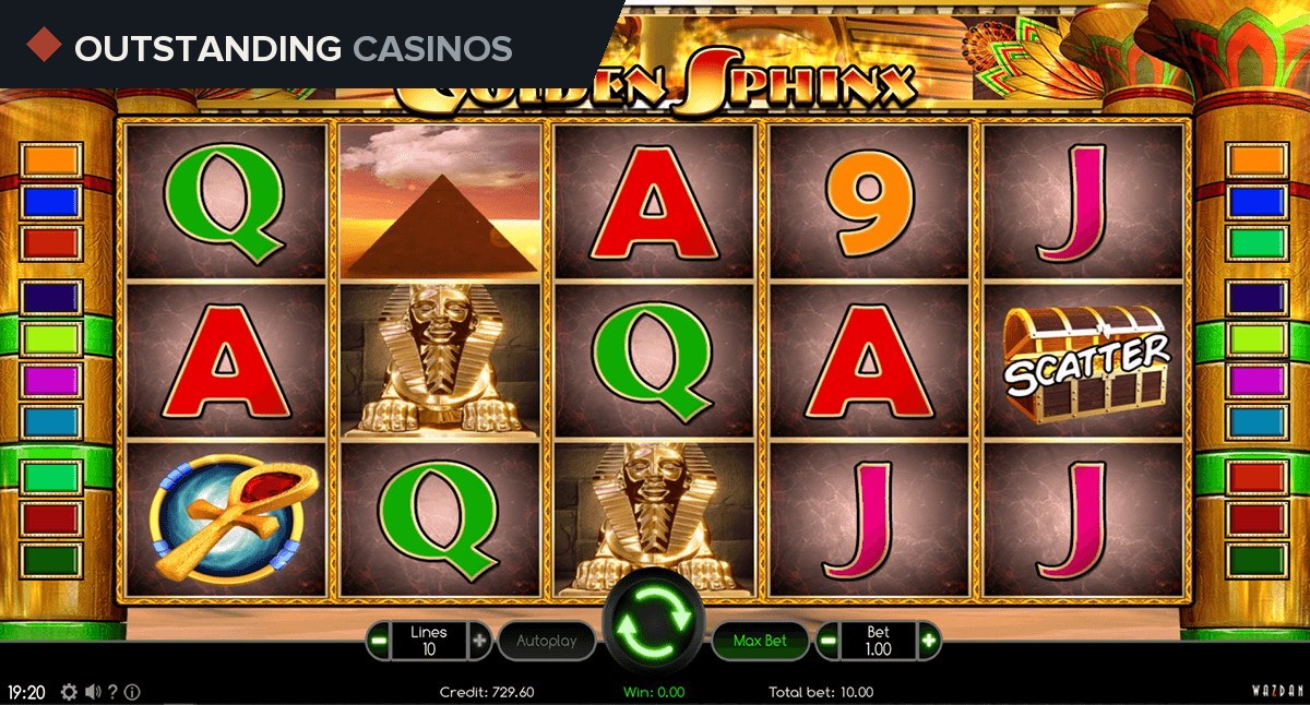 Play Golden Sphinx By Wazdan