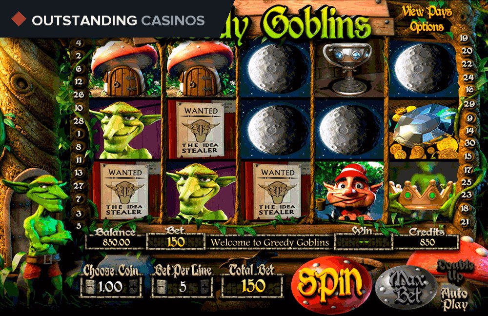Play Greedy Goblins By BetSoft