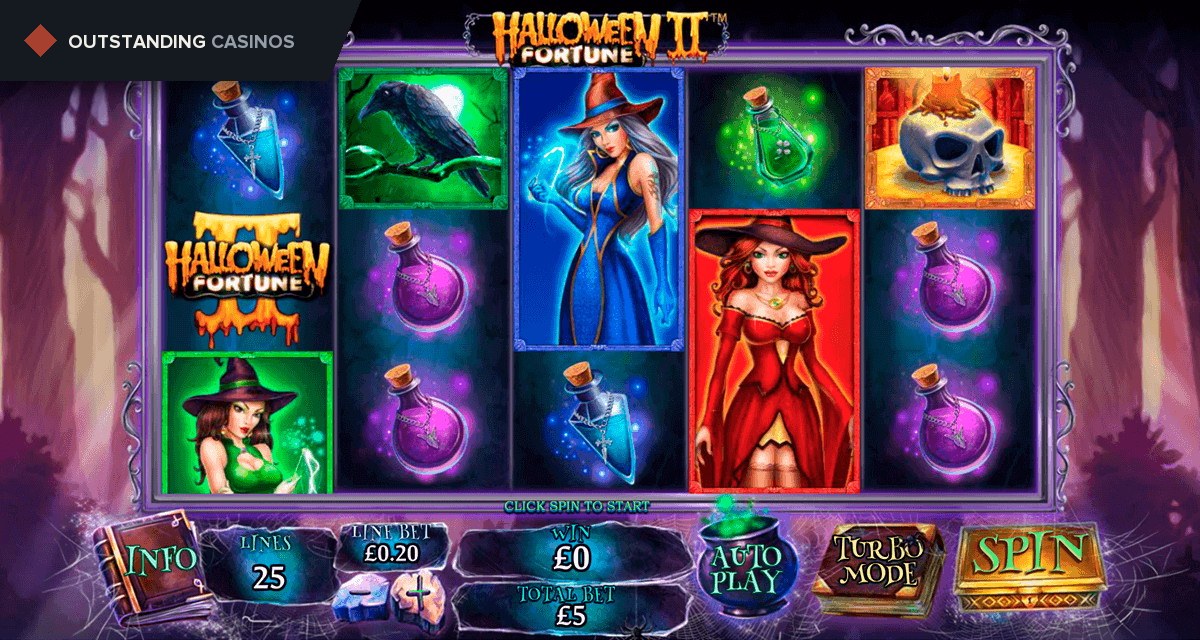 Play Halloween Fortune 2 RTP Slot By PlayTech