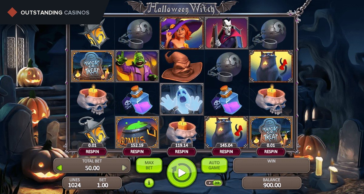 Play Halloween Witch By Booongo