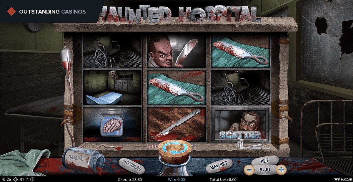 Play Haunted Hospital By Wazdan