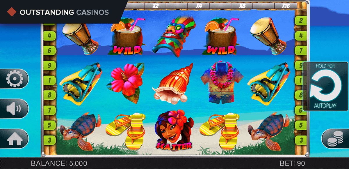 Play Hawaii Vacation By Spinomenal