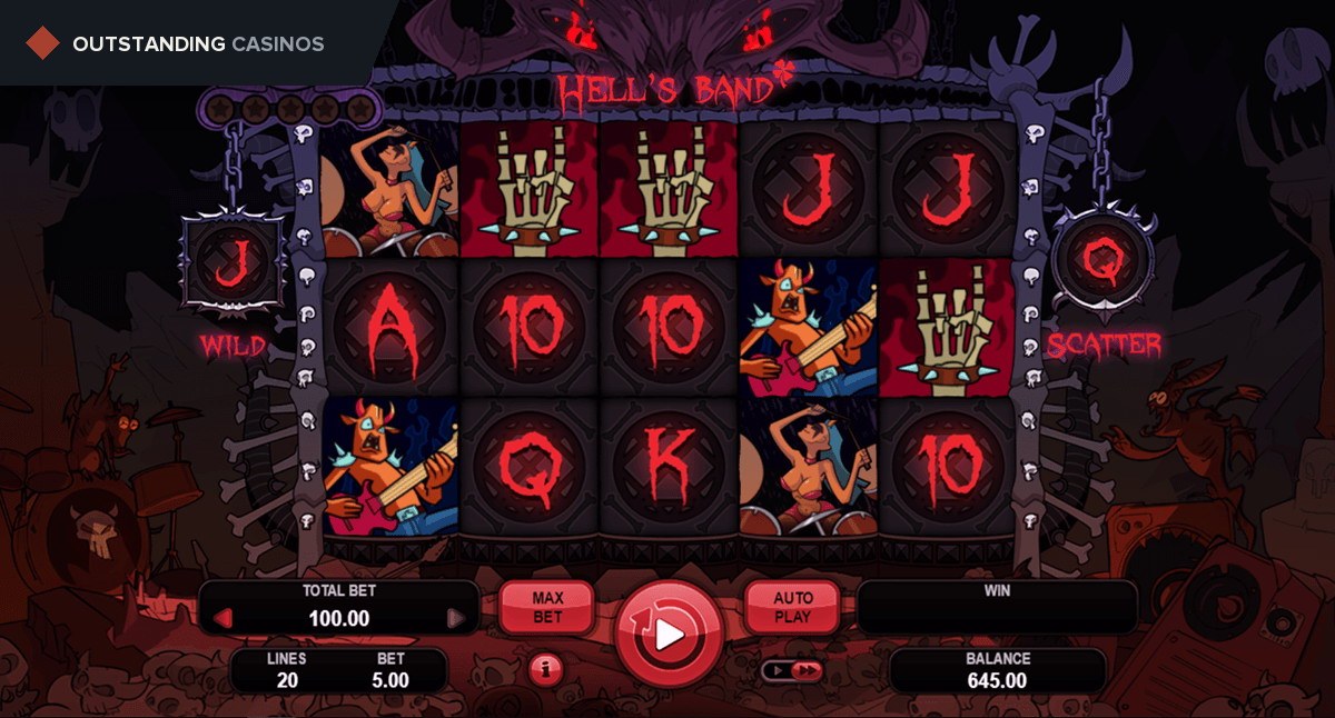 Play Hell’s Band By Booongo