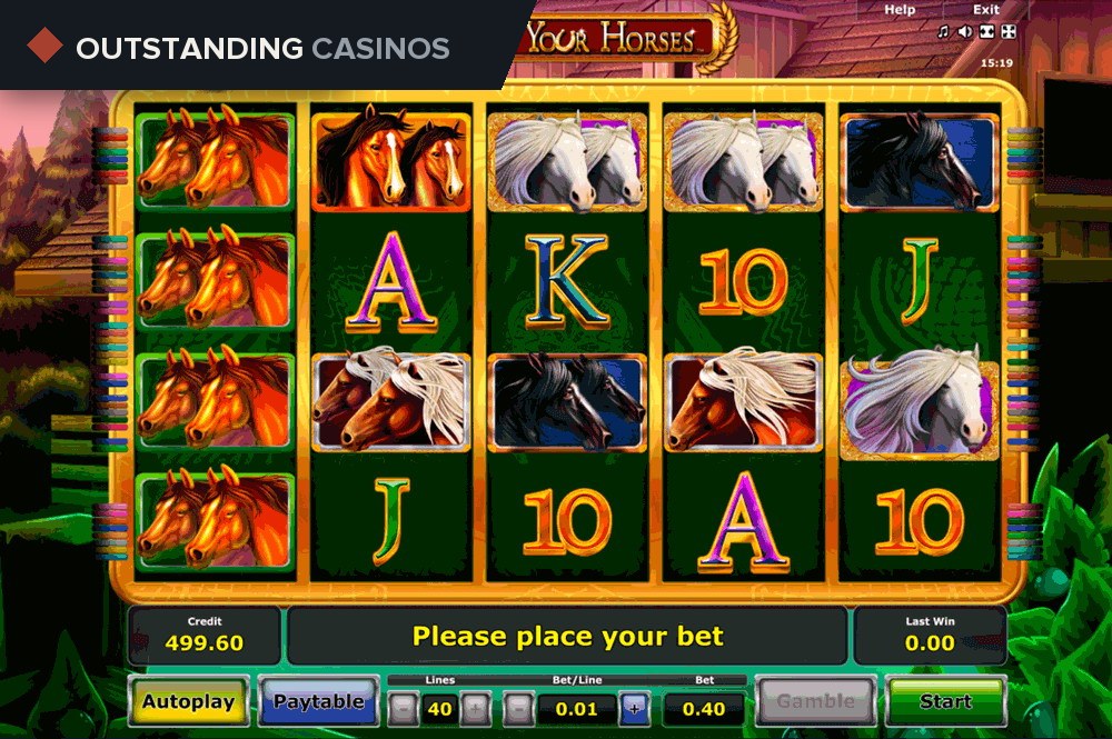 Play Hold your Horses By Novomatic Info