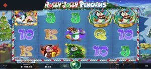 Holly Jolly Penguins by Microgaming