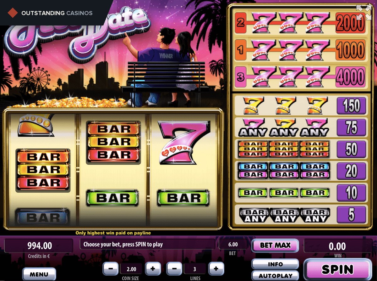 Play Hot Date By Tom Horn