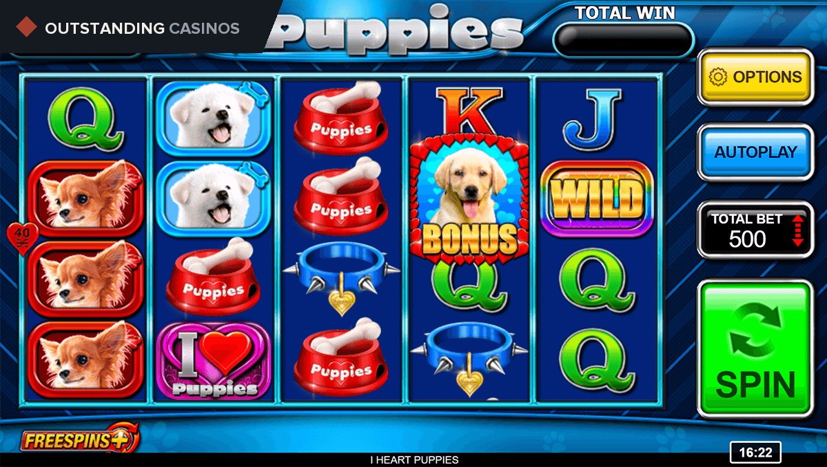 Play I Heart Puppies By Inspired Gaming