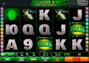 Incredible Hulk By PlayTech