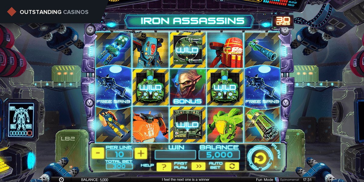 Play Iron Assassins By Spinomenal