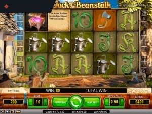 Jack and the Beanstalk By NetEnt