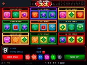 Jackpot 3×3 By 1X2gaming