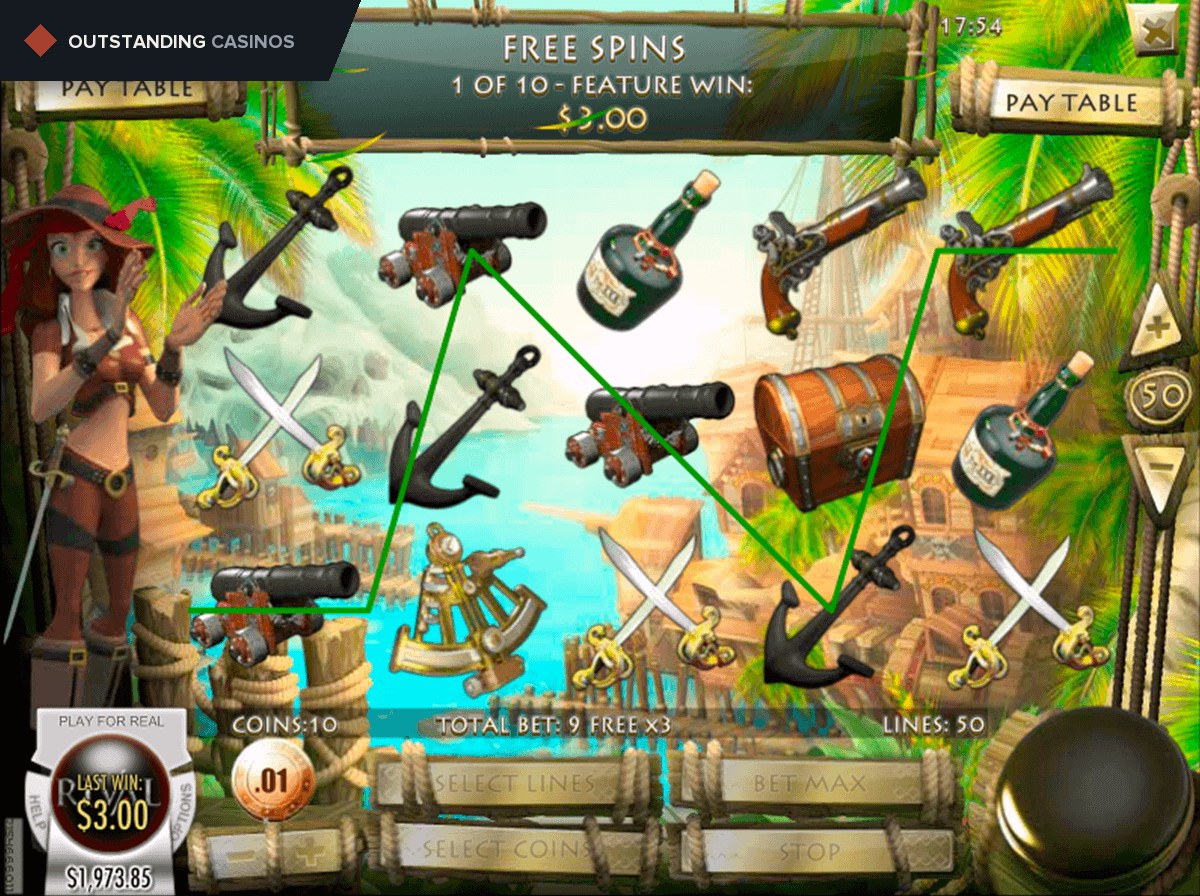 Play Jolly Roger’s Jackpot By Rival