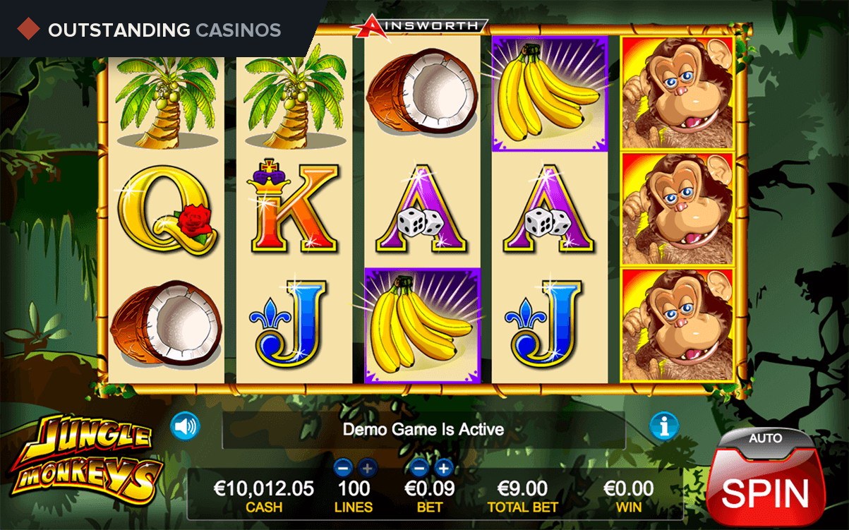 Play Jungle Monkeys By Ainsworth