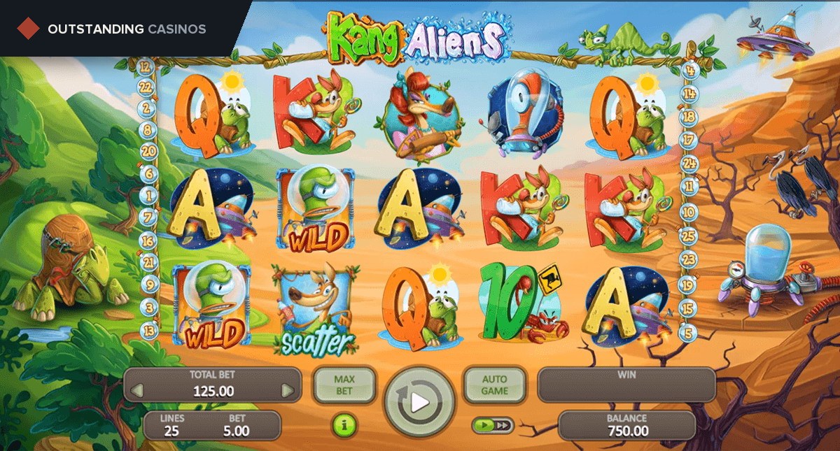 Play Kangaliens By Booongo