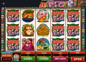 Karate Pig by Microgaming