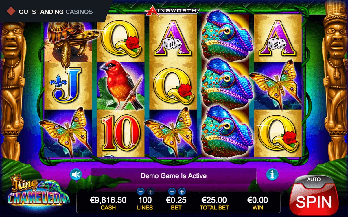 Play King Chameleon By Ainsworth