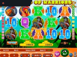 Land Of Warriors By Portomaso Gaming