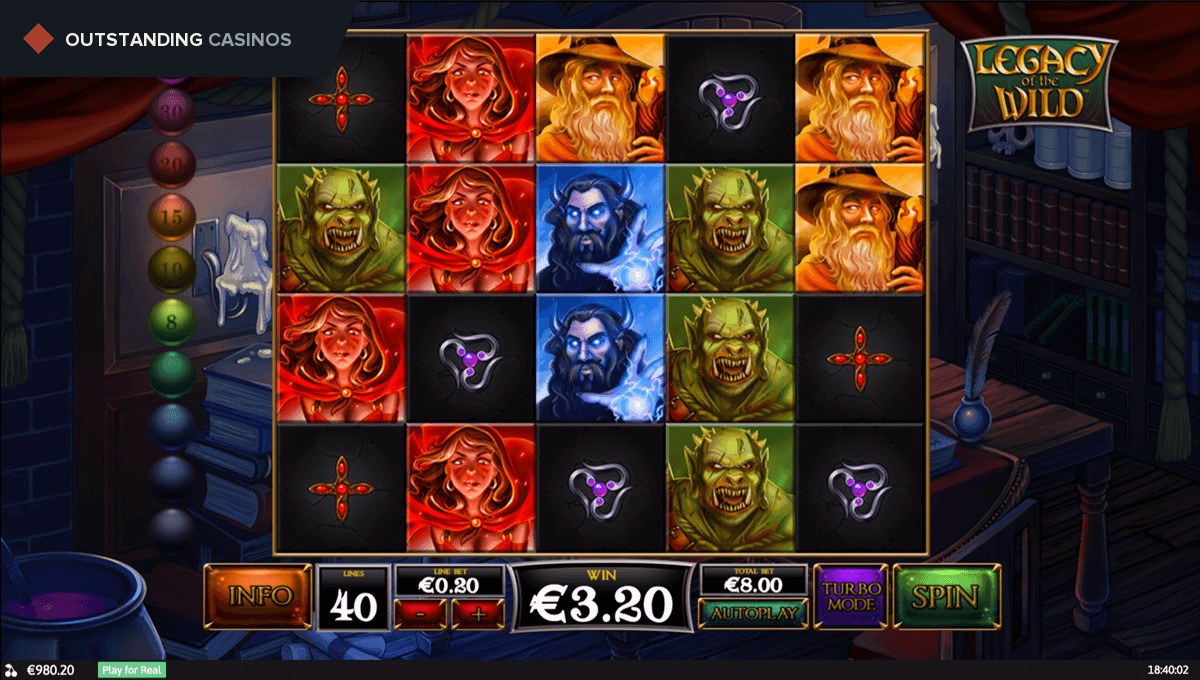 Play Legacy of the Wild By PlayTech