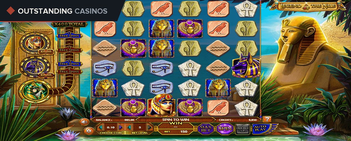 Play Legend of the Nile By BetSoft
