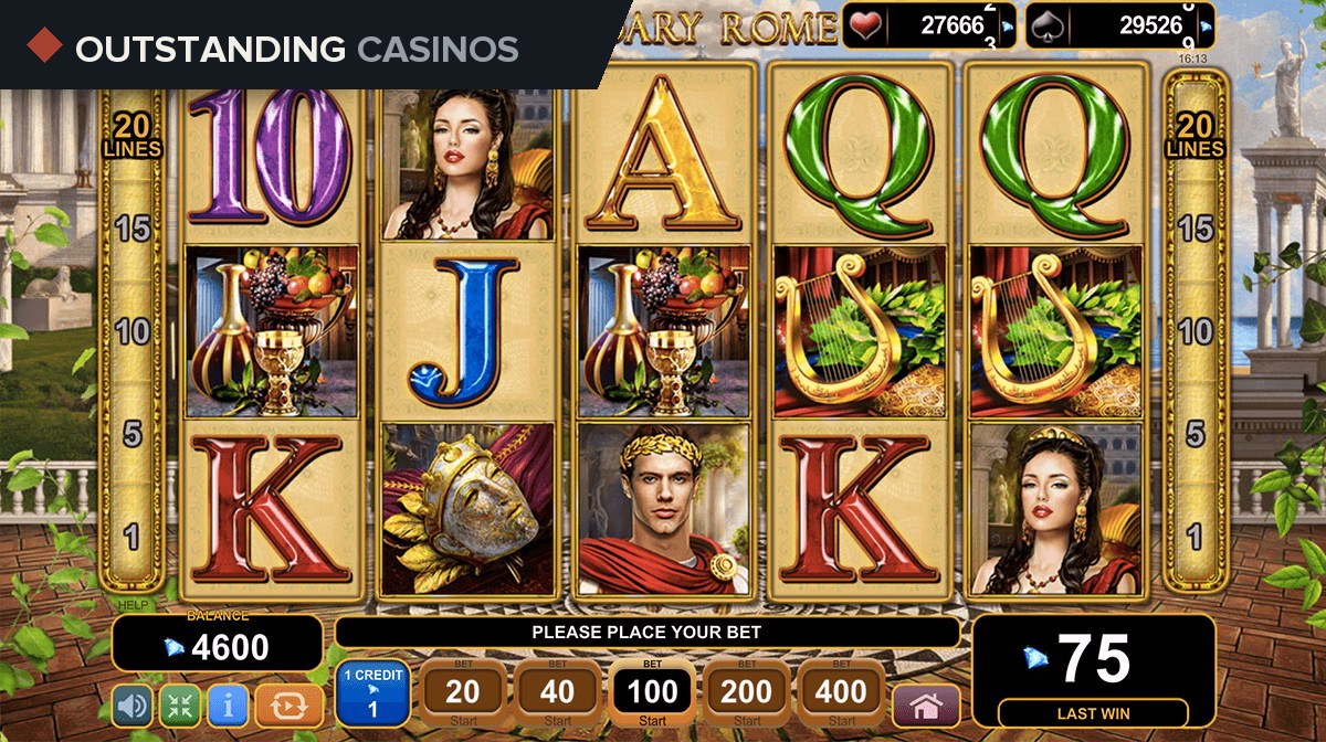 Play Legendary Rome By EGT