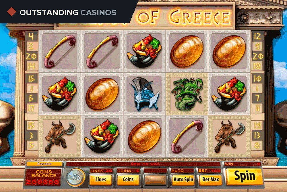 Play Legends of Greece By Saucify
