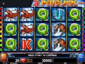 Lucky 3 Penguins By Casino Technology