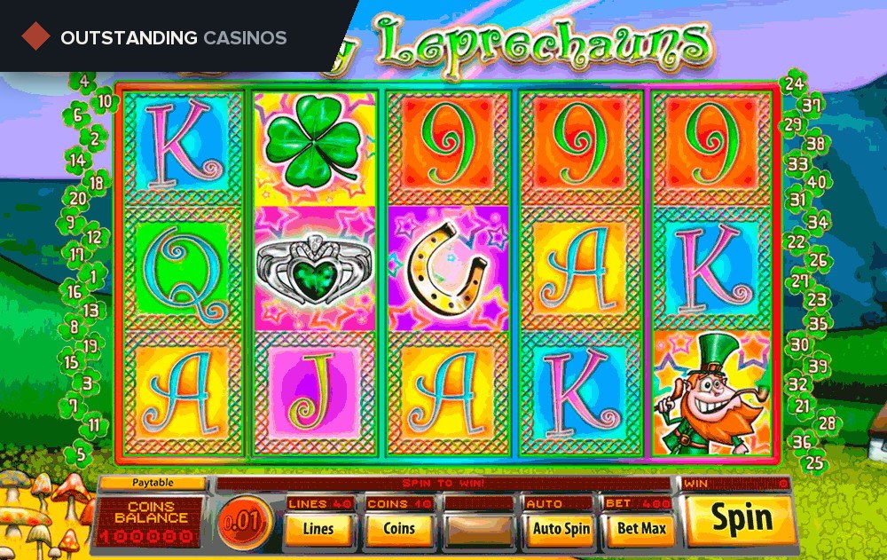 Play Lucky Leprechauns By Saucify