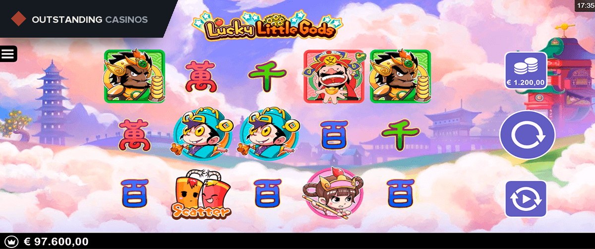 Play Lucky Little Gods by Microgaming