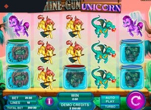 Machine Gun Unicorn By Genesis Gaming