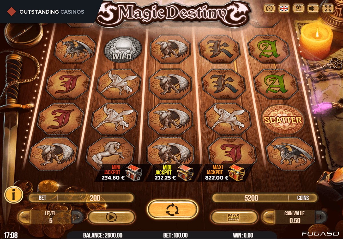Play Magic Destiny By Fugaso