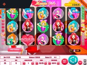 Manga Girls By Portomaso Gaming