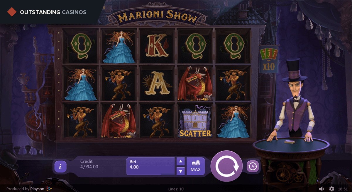 Play Marioni Show By Playson