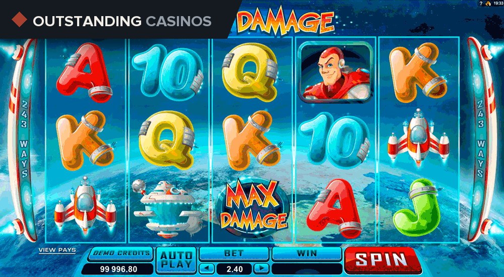Play Max Damage by Microgaming